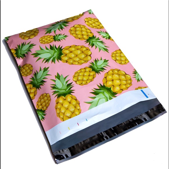 50 10X13 Poly Mailers Pineapple PRICE IS FIRM - Picture 11 of 11